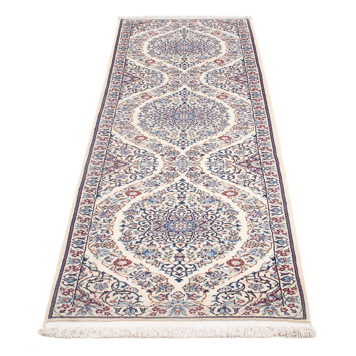 Tappeto corsia Tappeto Persero - Nain - Premio - 220 x 57 cm - beige scuro
