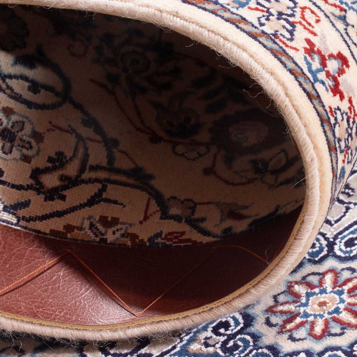 Tappeto corsia Tappeto Persero - Nain - Premio - 208 x 49 cm - beige scuro
