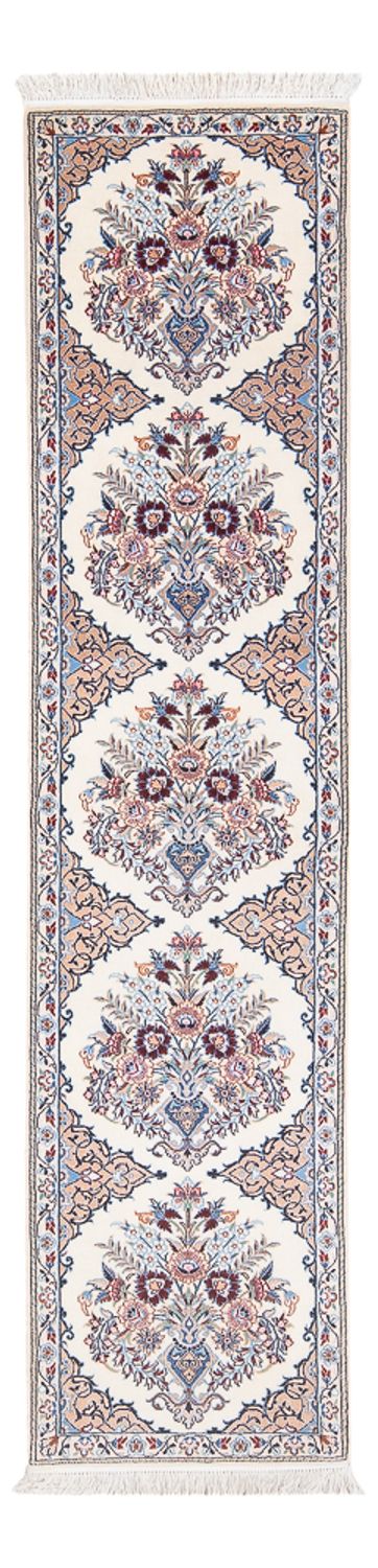Tappeto corsia Tappeto Persero - Nain - Premio - 204 x 50 cm - crema