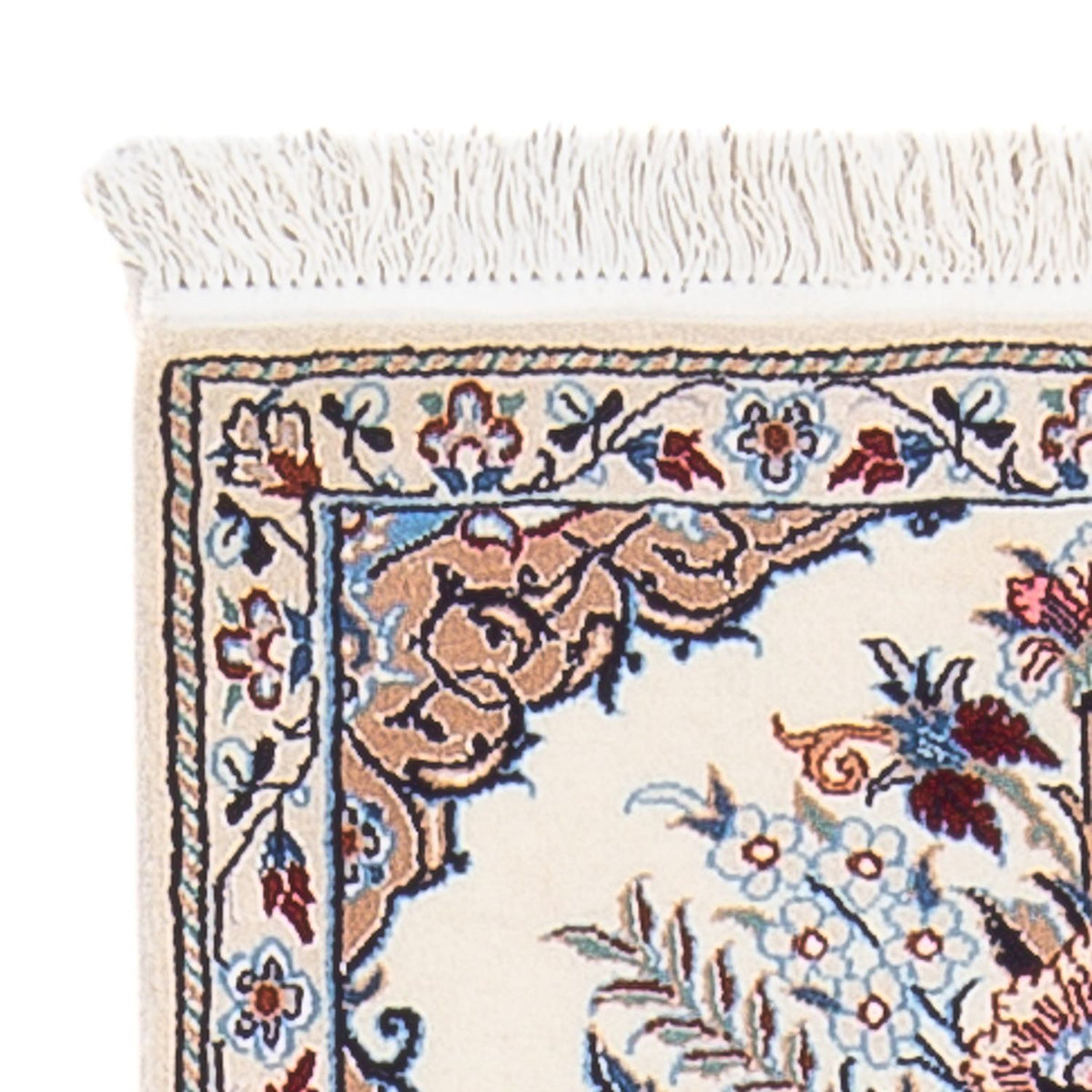 Tappeto corsia Tappeto Persero - Nain - Premio - 204 x 50 cm - crema