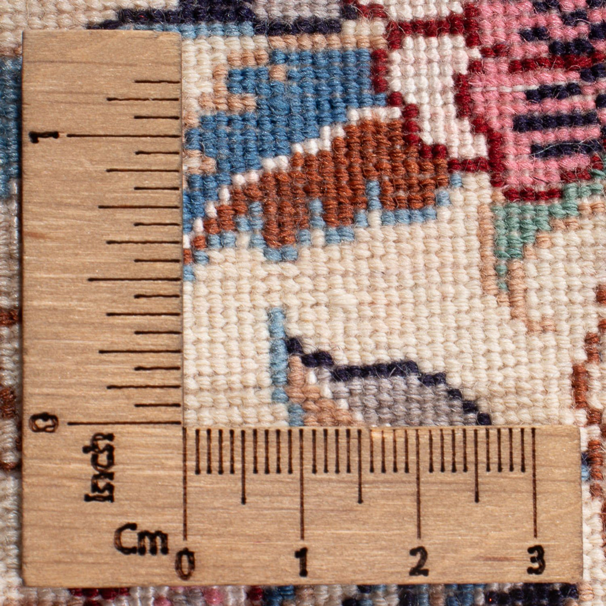 Tappeto corsia Tappeto Persero - Nain - Premio - 204 x 50 cm - crema
