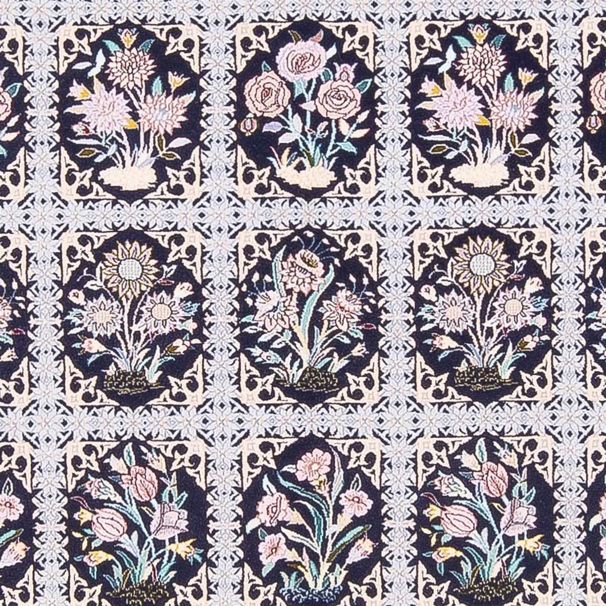 Tappeto Persero - Nain - Premio - 220 x 148 cm - blu scuro