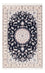 Tappeto Persero - Nain - Premio - 141 x 93 cm - blu scuro