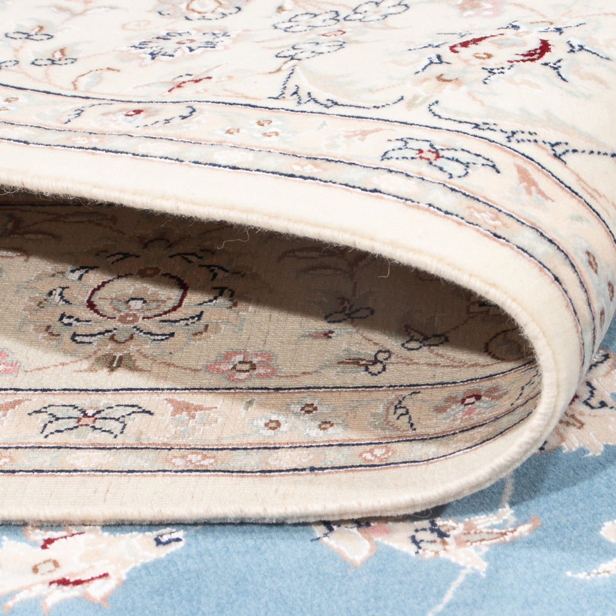 Tappeto Persero - Nain - Premio - 200 x 155 cm - blu