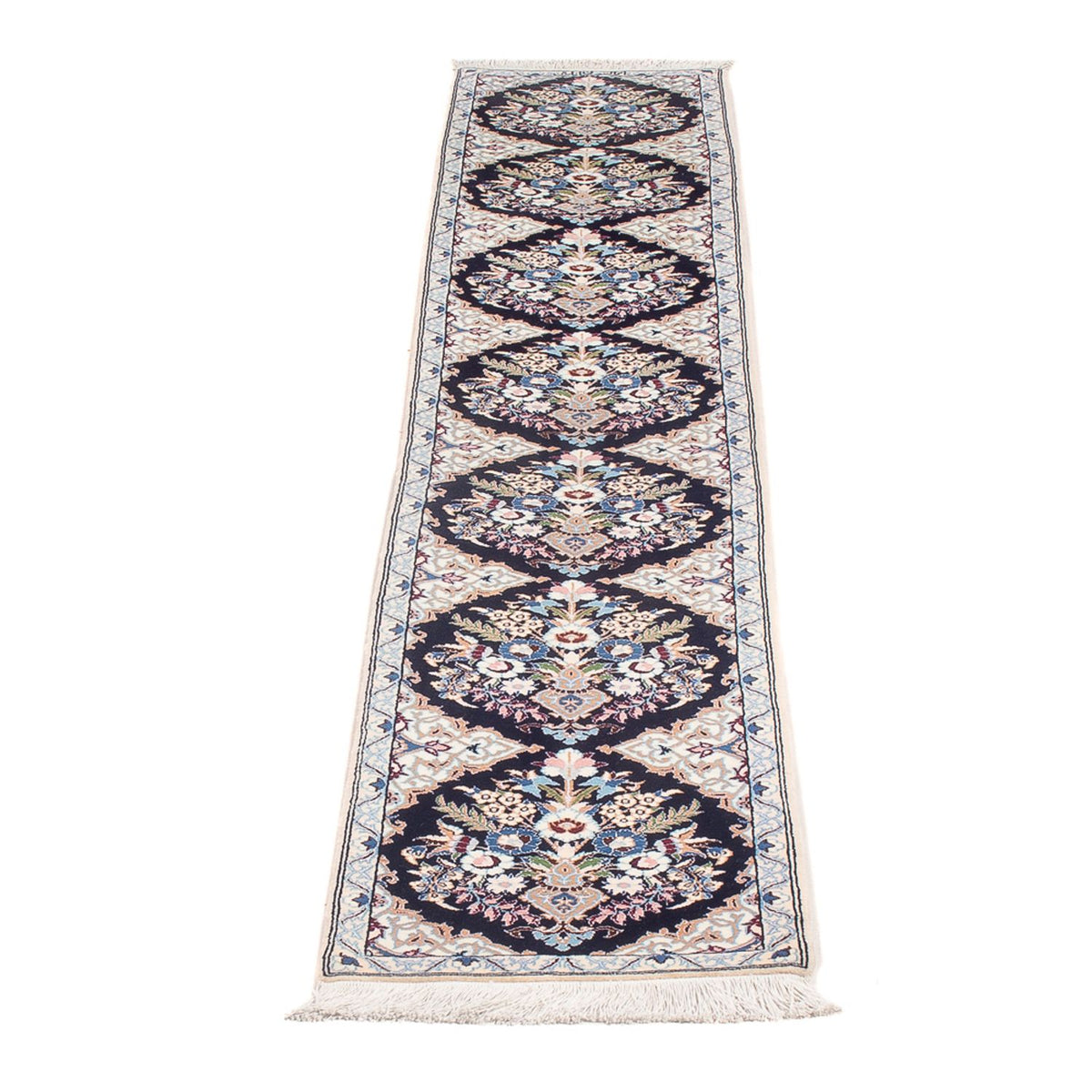 Tappeto corsia Tappeto Persero - Nain - Premio - 213 x 35 cm - blu scuro