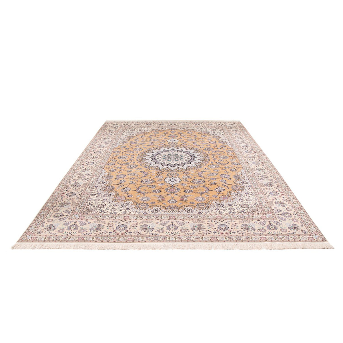 Tappeto Persero - Nain - Premio - 361 x 252 cm - salmone