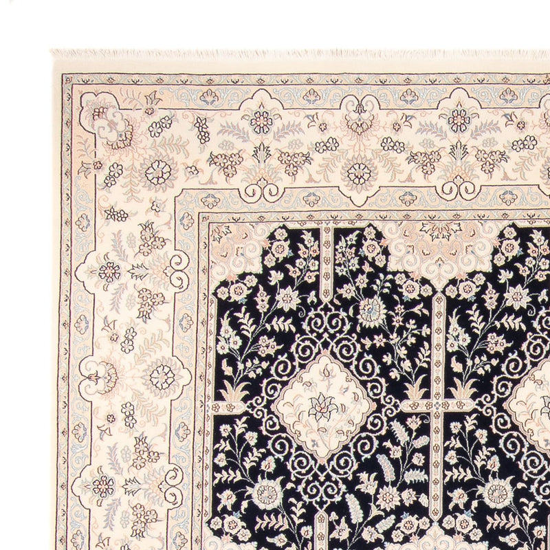 Tappeto Persero - Nain - 263 x 245 cm - blu scuro