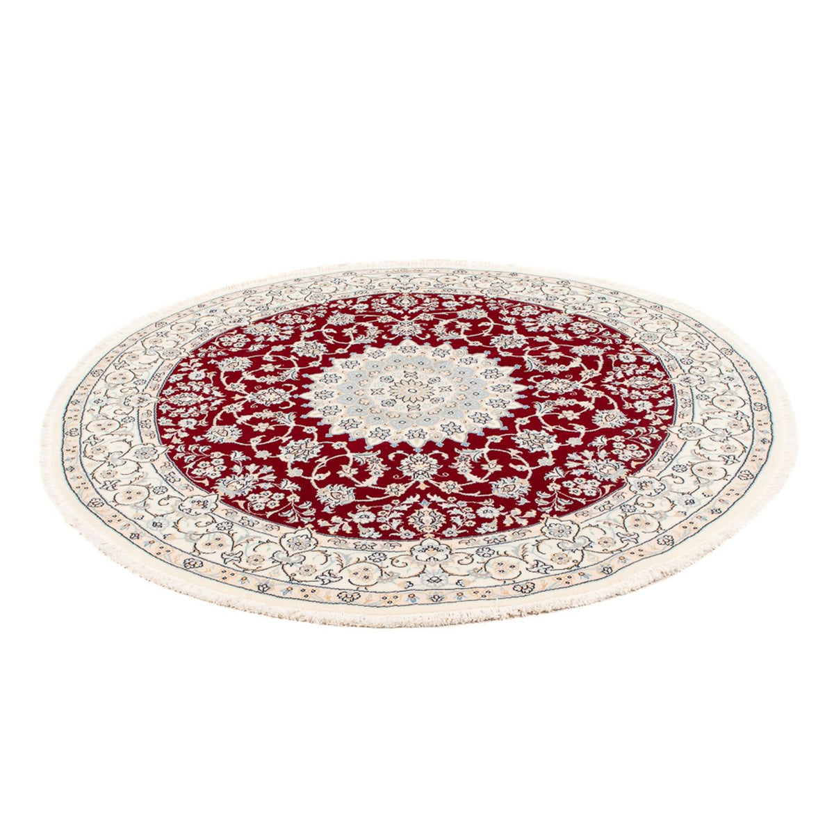 Tappeto Persero - Nain - Premio rotondo - 150 x 150 cm - rosso