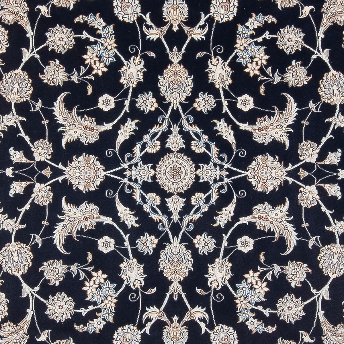 Tappeto Persero - Nain - 297 x 200 cm - blu scuro