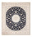 Tappeto Persero - Nain - 261 x 223 cm - blu scuro