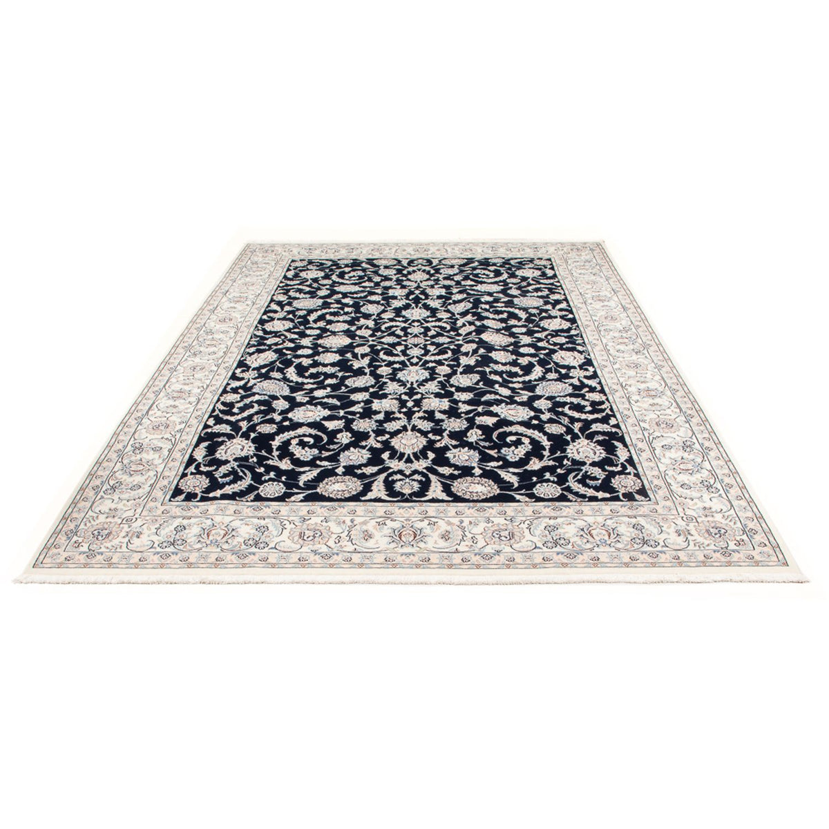 Tappeto Persero - Nain - Premio - 294 x 198 cm - blu scuro