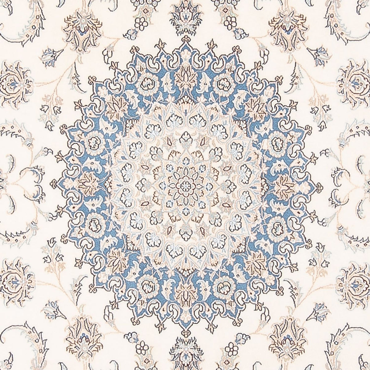 Tappeto Persero - Nain - Premio - 298 x 200 cm - crema