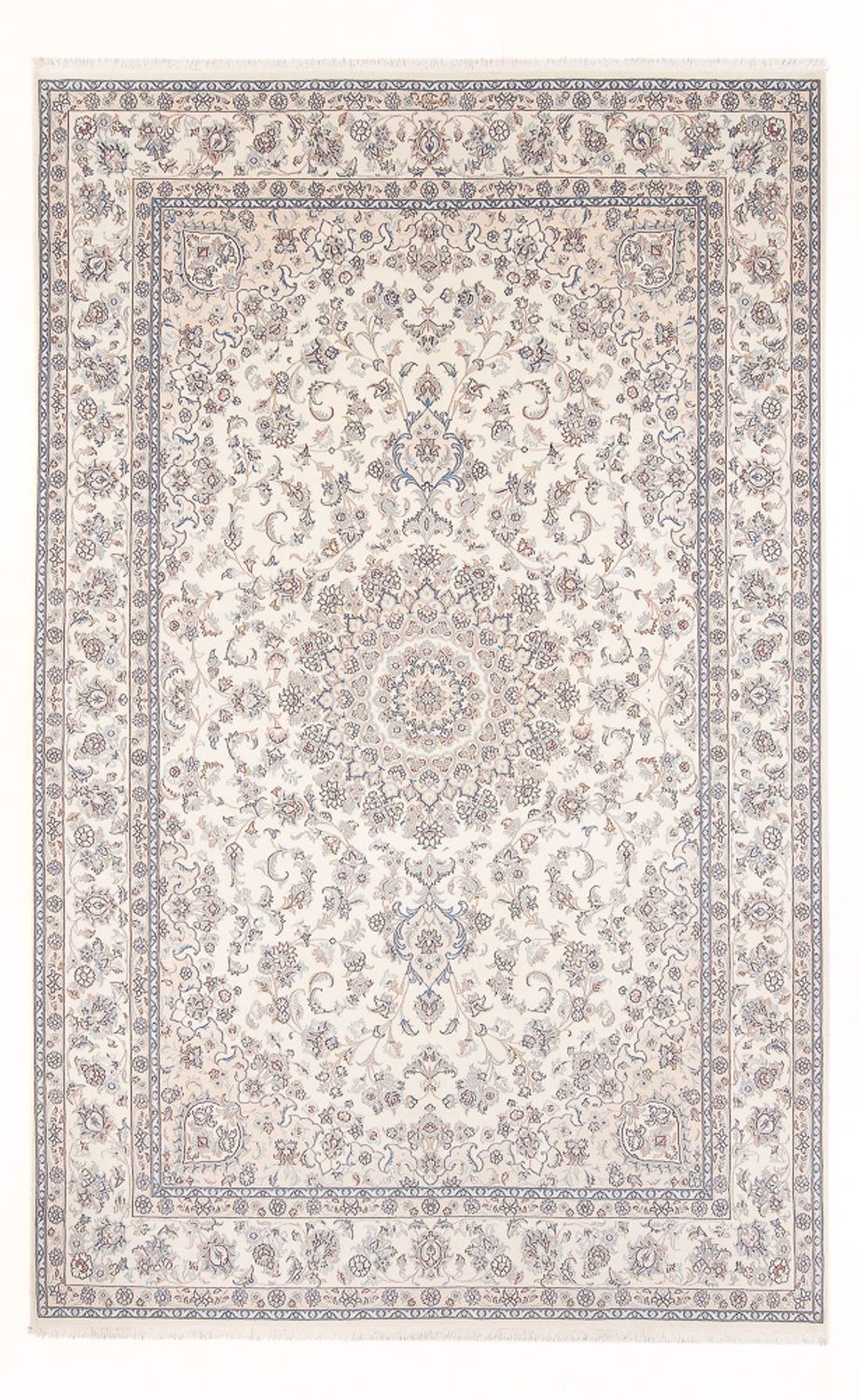Tappeto Persero - Nain - Premio - 294 x 198 cm - crema