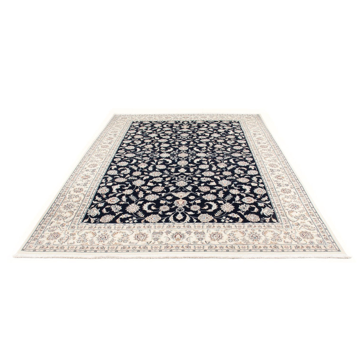 Tappeto Persero - Nain - Premio - 298 x 198 cm - blu scuro