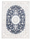 Tappeto Persero - Nain - Reale - 196 x 147 cm - blu scuro