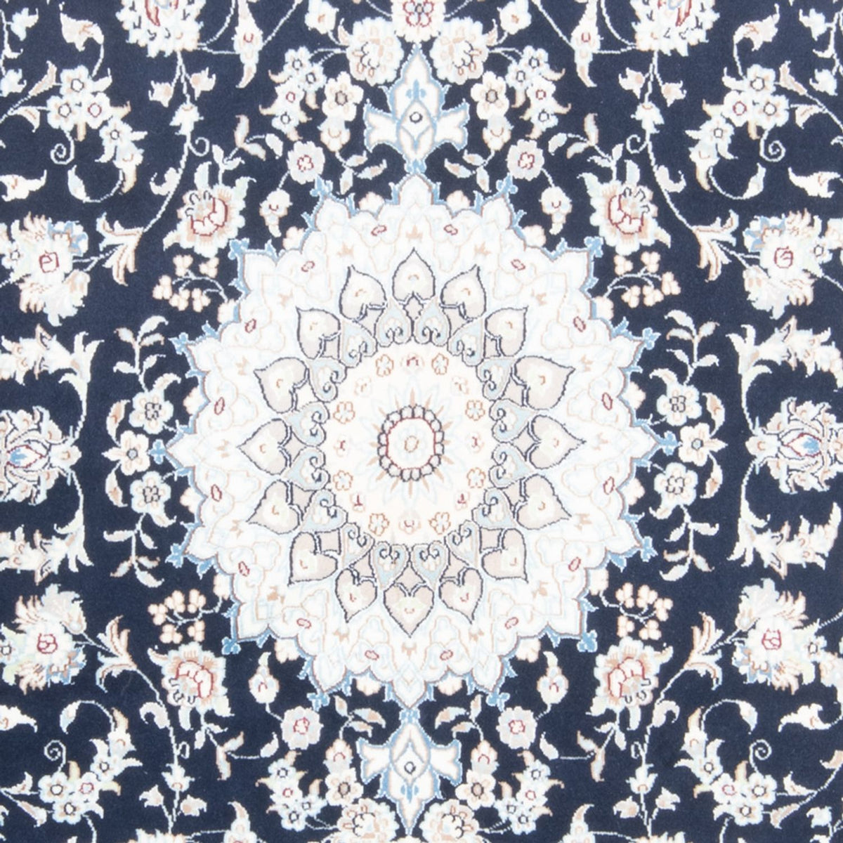 Tappeto Persero - Nain - Reale - 196 x 147 cm - blu scuro