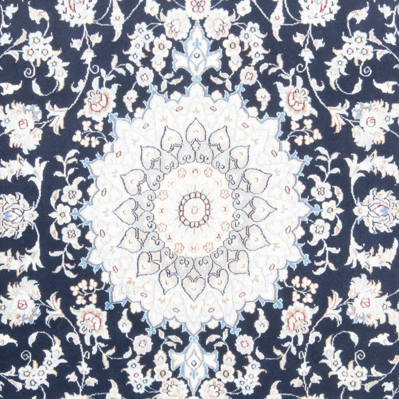 Tappeto Persero - Nain - Reale - 196 x 147 cm - blu scuro