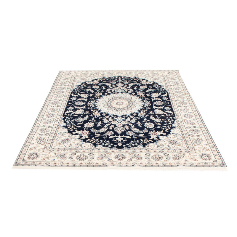 Tappeto Persero - Nain - Reale - 196 x 147 cm - blu scuro
