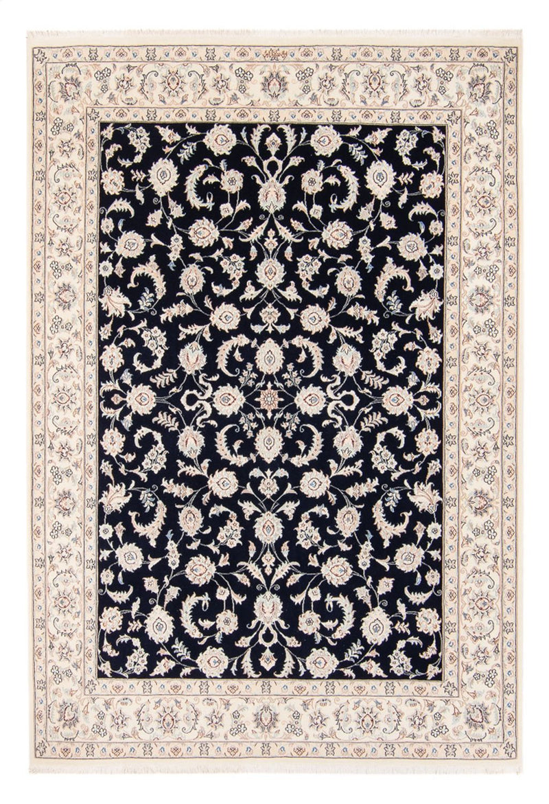Tappeto Persero - Nain - 235 x 172 cm - blu scuro
