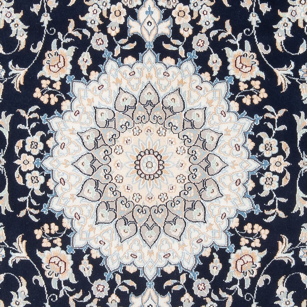 Tappeto Persero - Nain - Premio - 203 x 149 cm - blu scuro