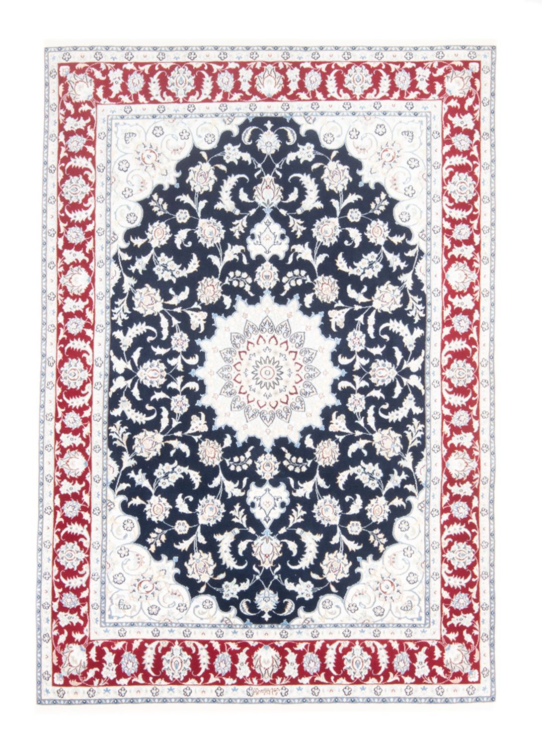 Tappeto Persero - Nain - Reale - 203 x 145 cm - blu scuro