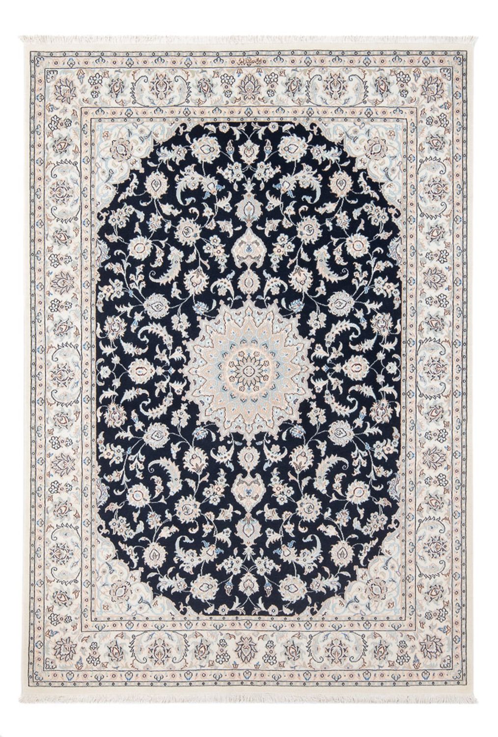 Tappeto Persero - Nain - Premio - 203 x 147 cm - blu scuro