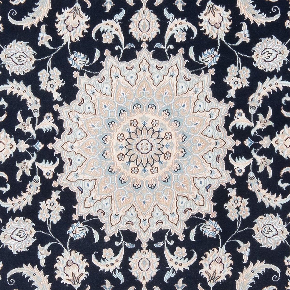 Tappeto Persero - Nain - Premio - 203 x 147 cm - blu scuro
