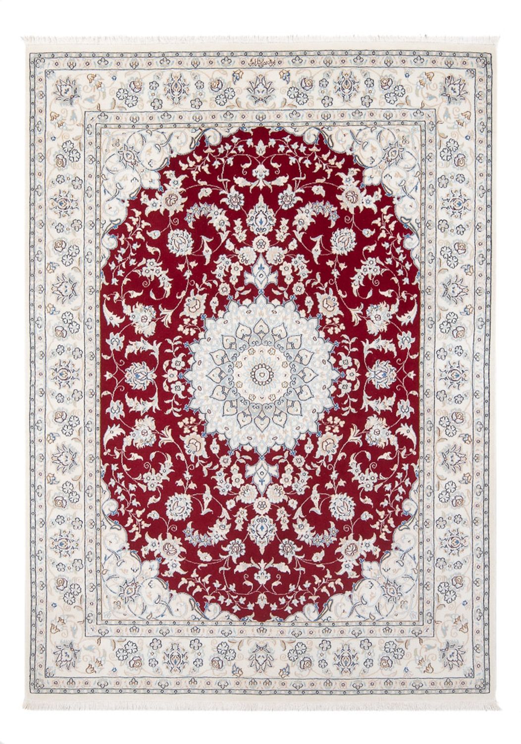 Tappeto Persero - Nain - Premio - 205 x 148 cm - rosso