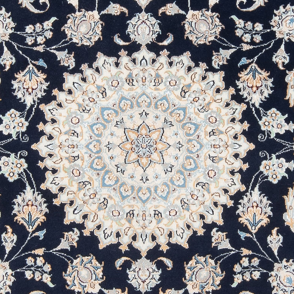 Tappeto Persero - Nain - Premio - 202 x 151 cm - blu scuro