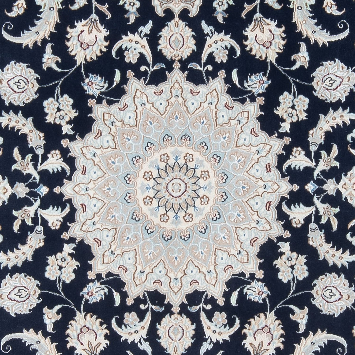 Tappeto Persero - Nain - Premio - 202 x 150 cm - blu scuro