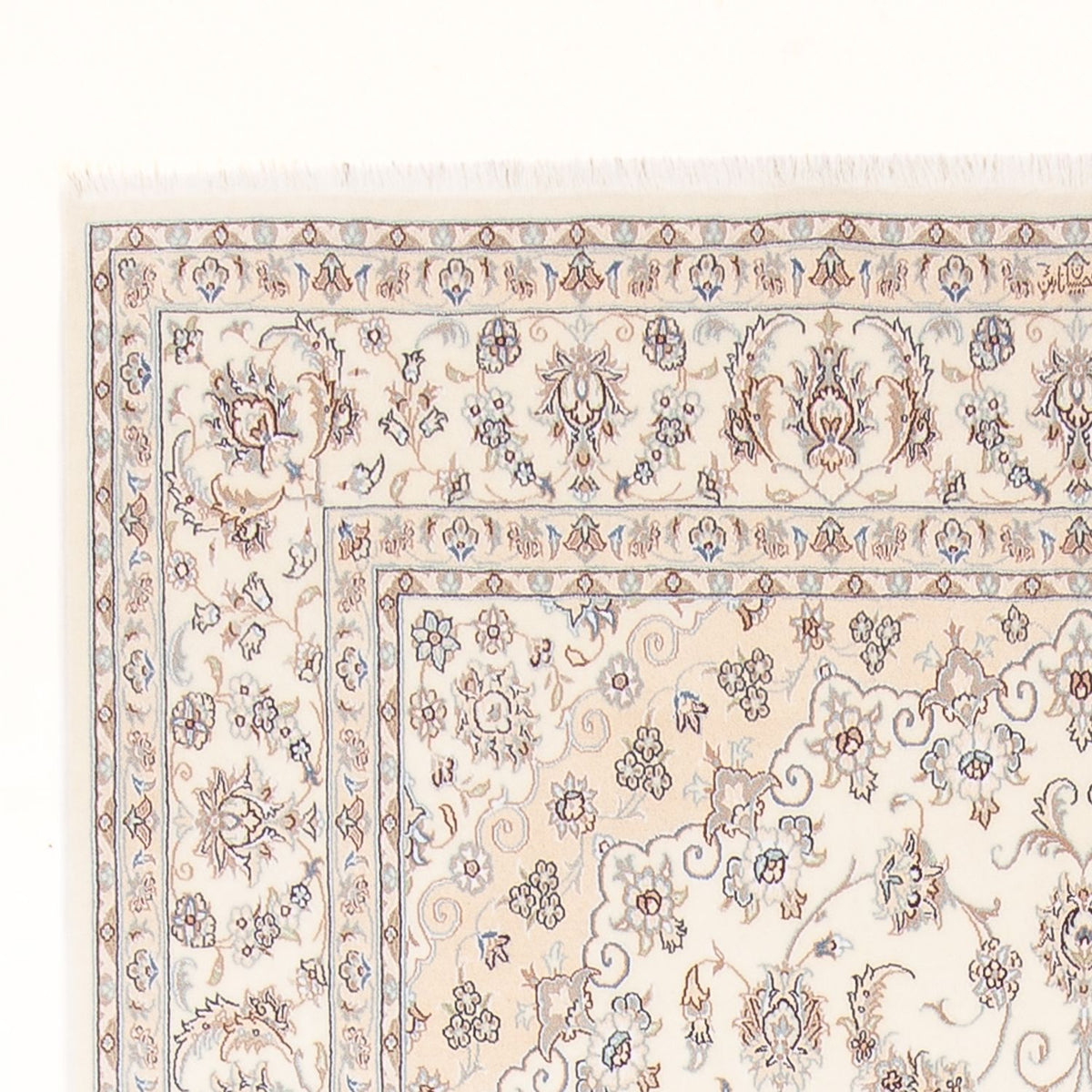 Tappeto Persero - Nain - Premio - 307 x 200 cm - crema