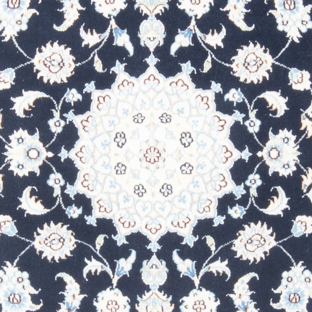 Tappeto corsia Tappeto Persero - Nain - Reale - 197 x 81 cm - blu scuro