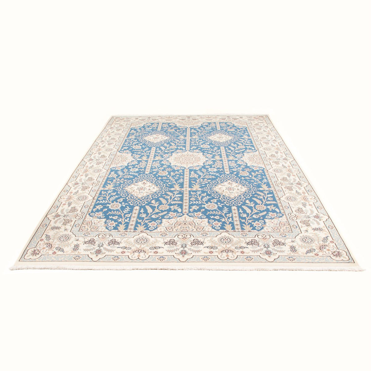 Tappeto Persero - Nain - Premio - 298 x 200 cm - blu chiaro