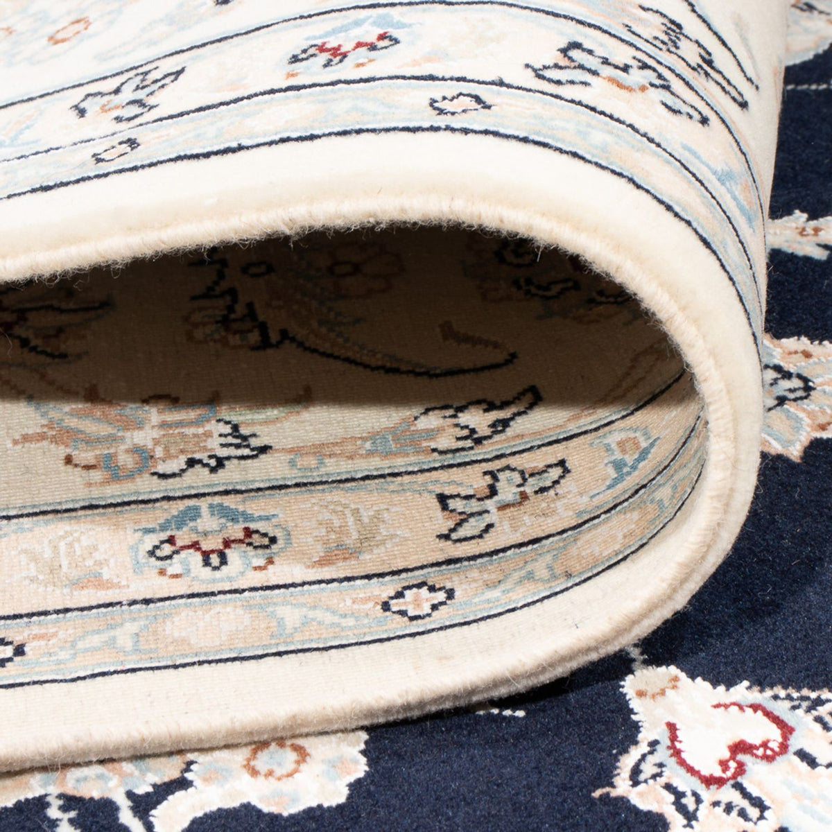 Tappeto Persero - Nain - Premio - 275 x 228 cm - blu scuro