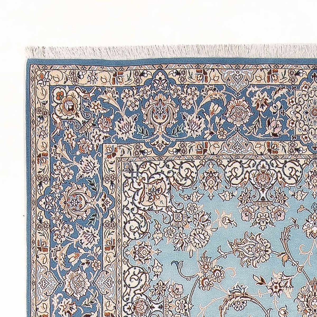 Tappeto Persero - Nain - Premio - 308 x 200 cm - blu chiaro