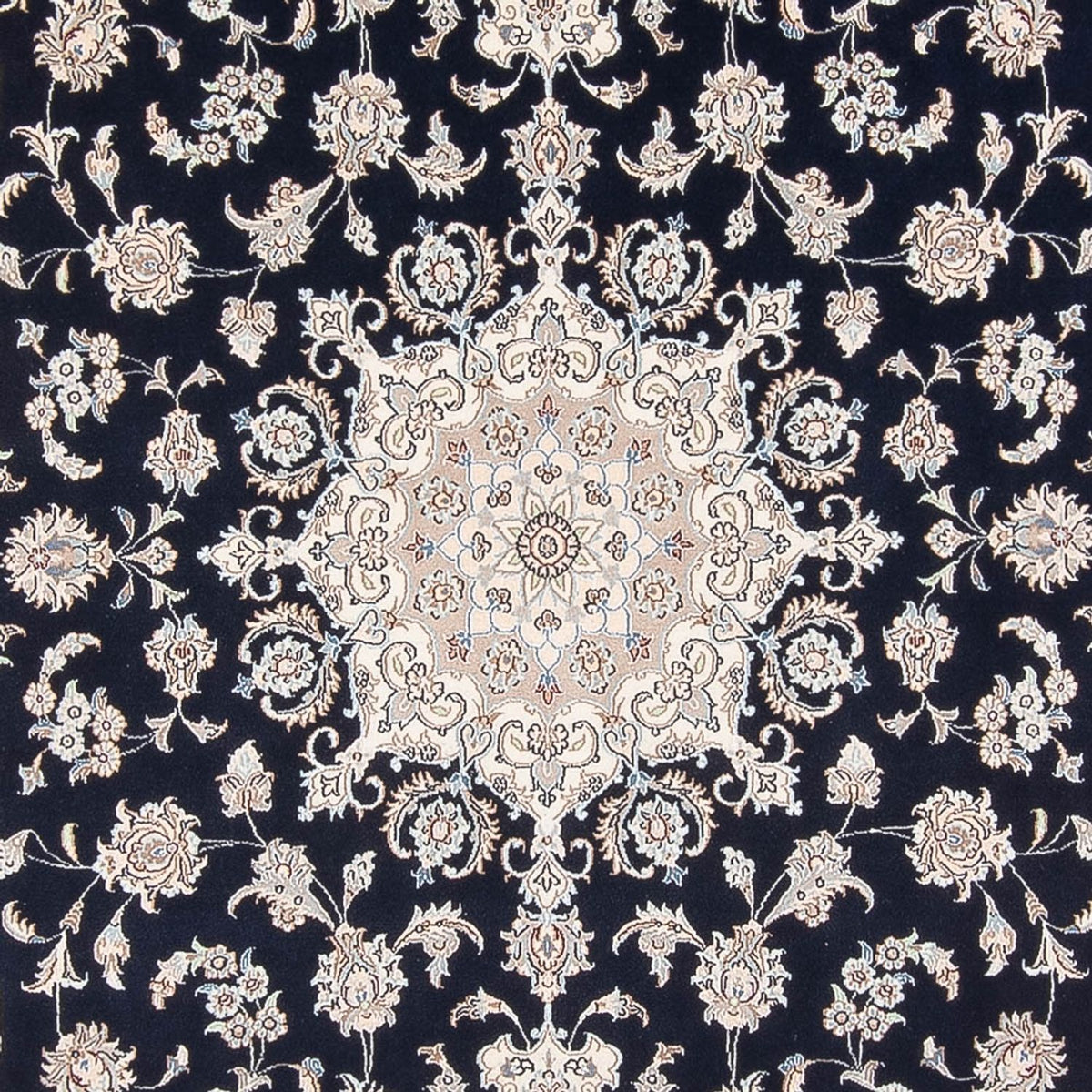 Tappeto Persero - Nain - Premio - 298 x 200 cm - blu scuro