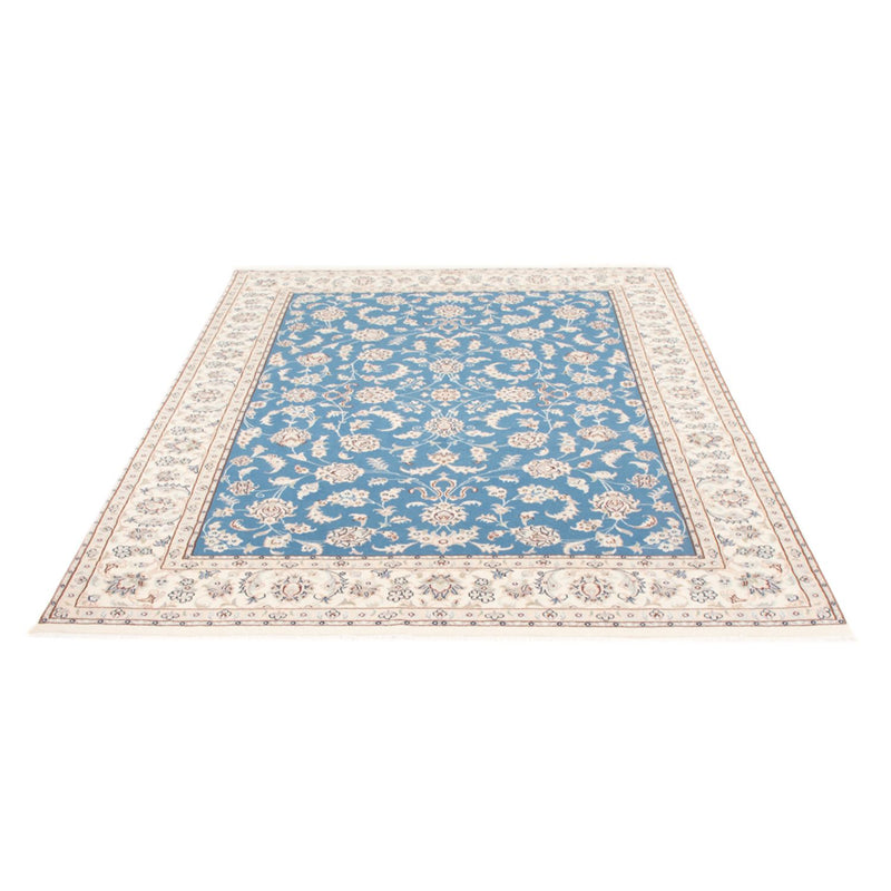 Tappeto Persero - Nain - Reale - 202 x 148 cm - blu chiaro