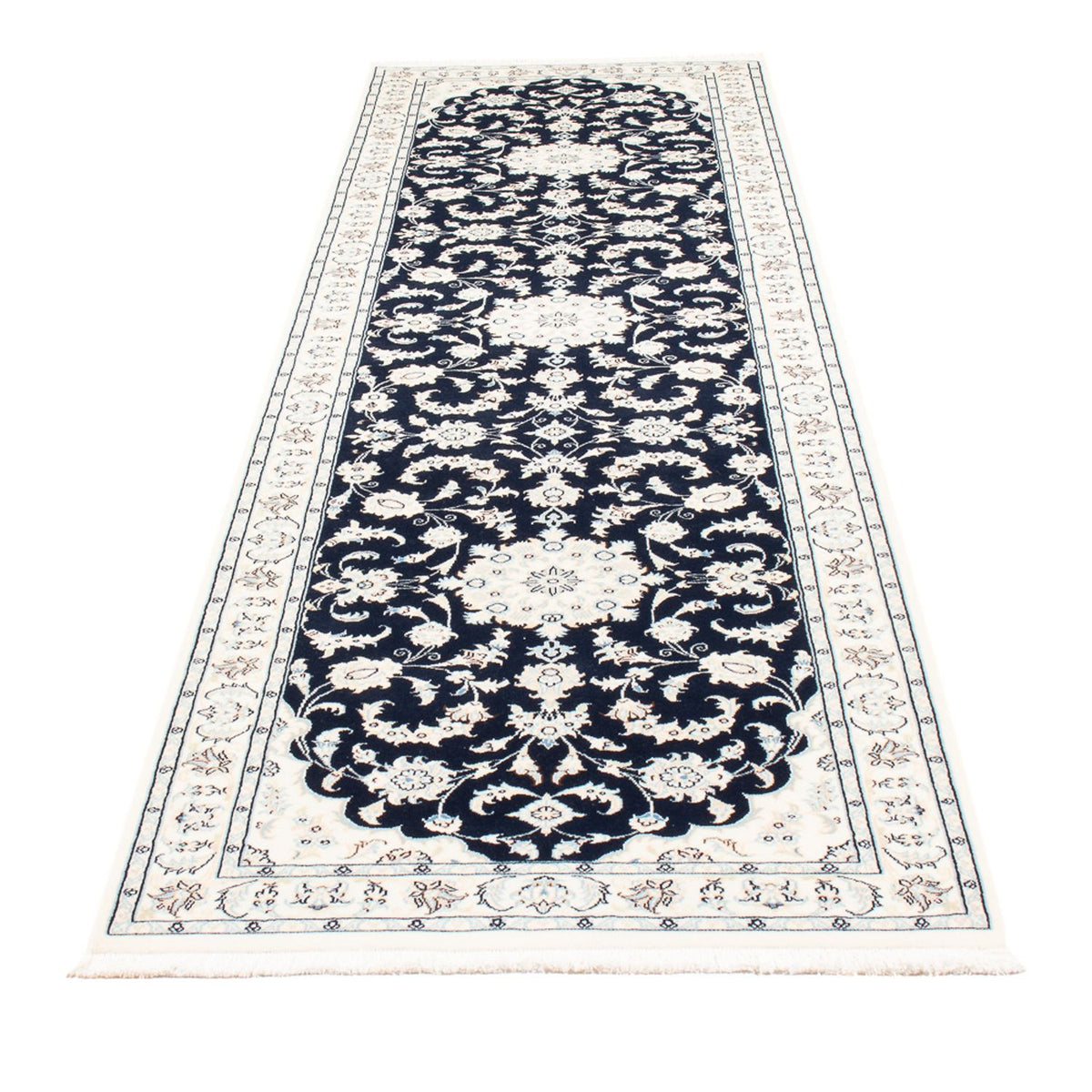 Tappeto corsia Tappeto Persero - Nain - Premio - 296 x 80 cm - blu scuro