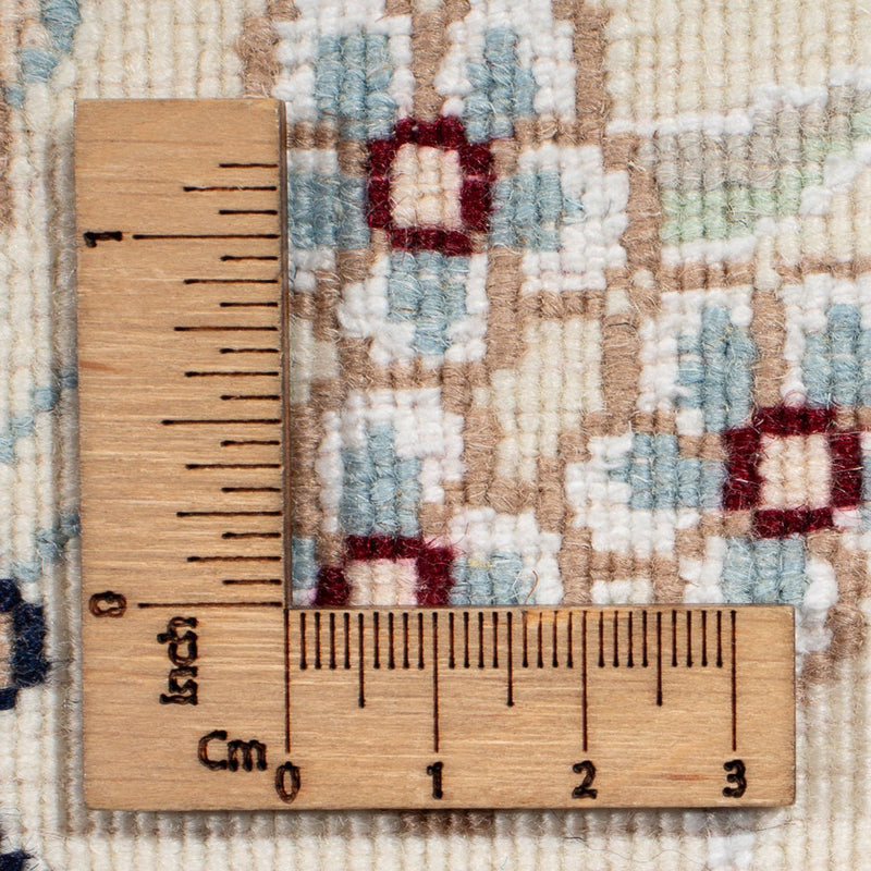 Tappeto Persero - Nain rotondo  - 200 x 200 cm - blu petrolio