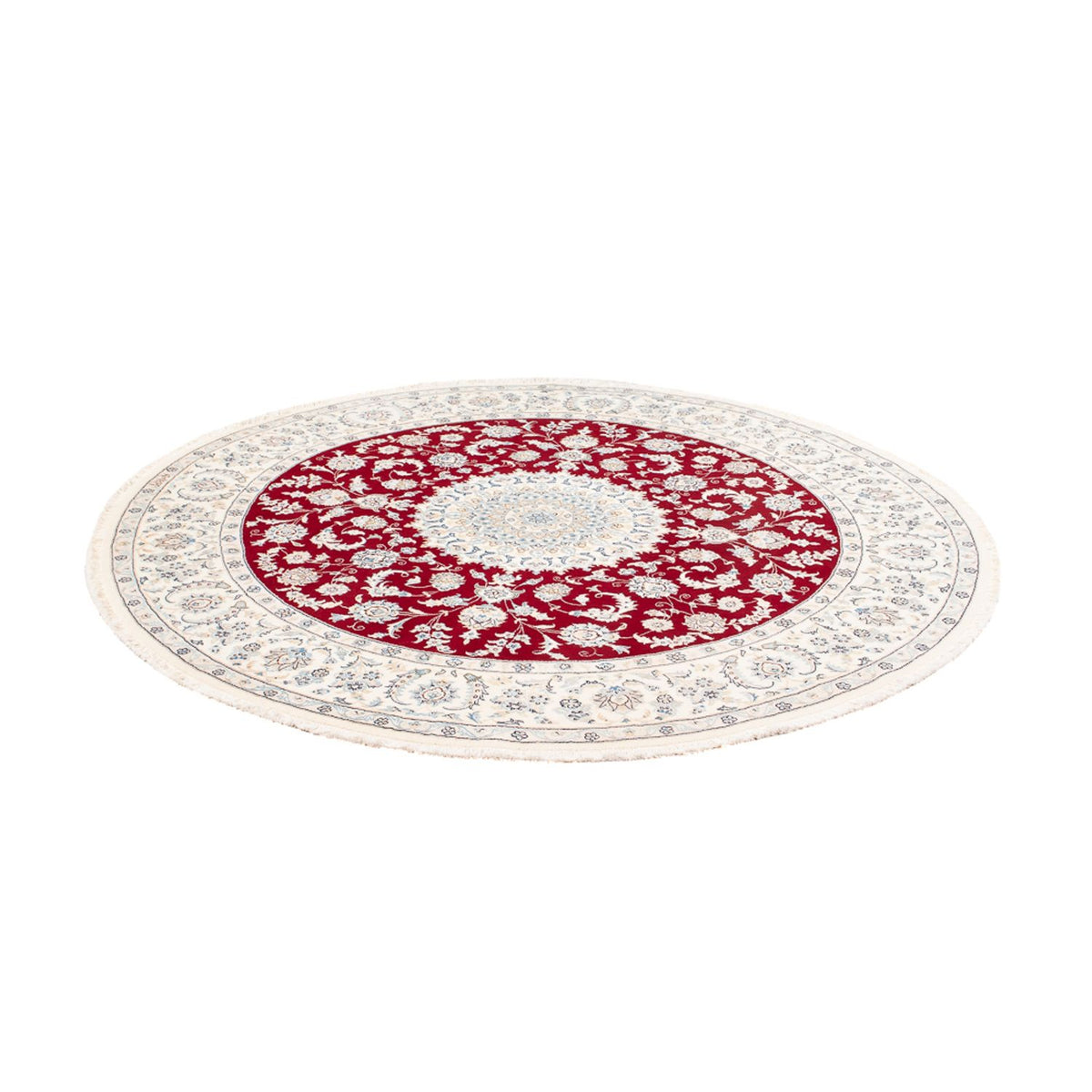 Tappeto Persero - Nain rotondo  - 200 x 200 cm - rosso