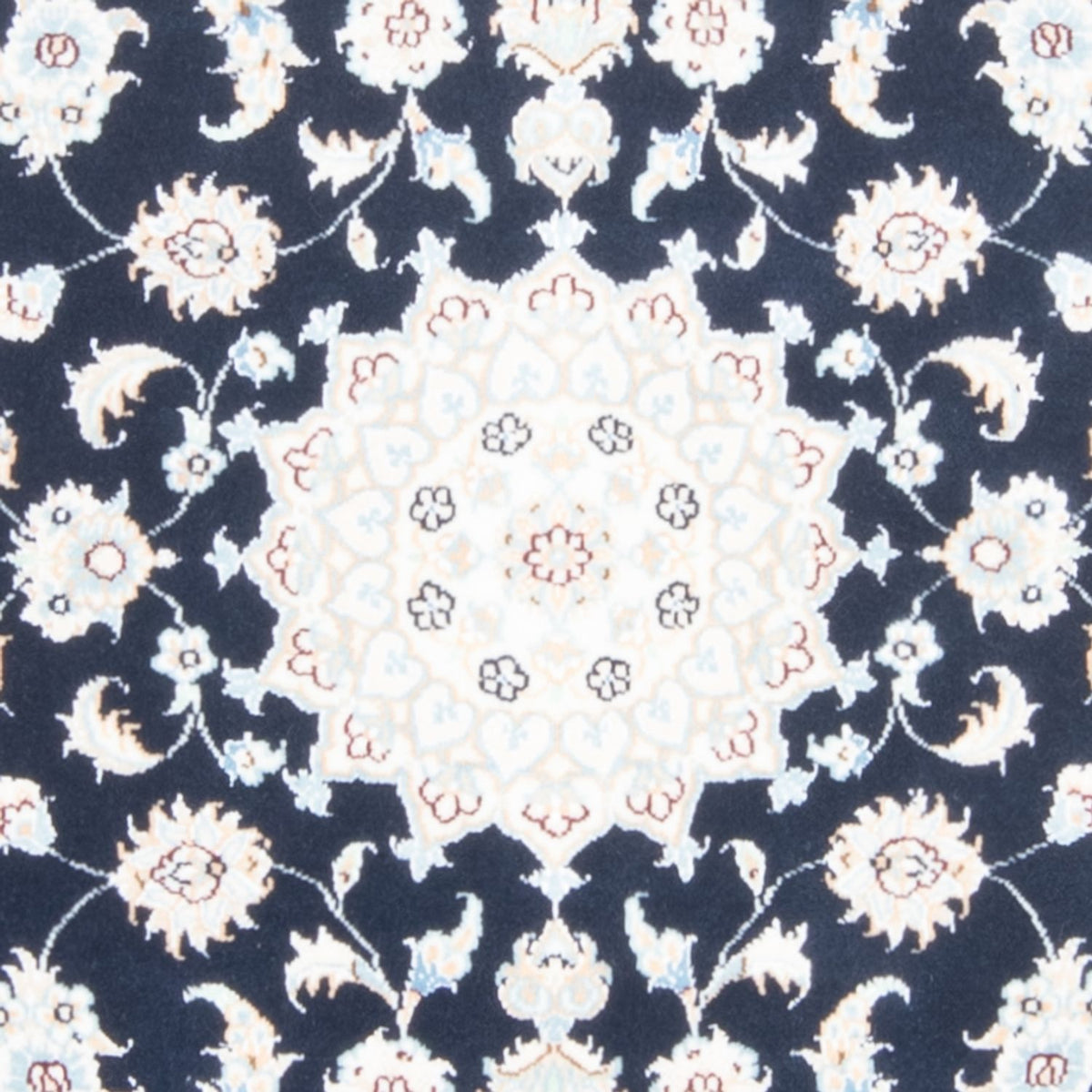 Tappeto corsia Tappeto Persero - Nain - Reale - 197 x 80 cm - blu scuro