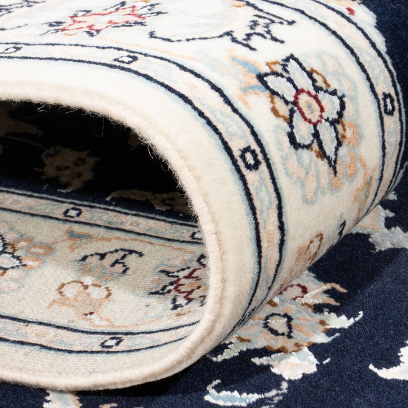 Tappeto corsia Tappeto Persero - Nain - Reale - 197 x 80 cm - blu scuro