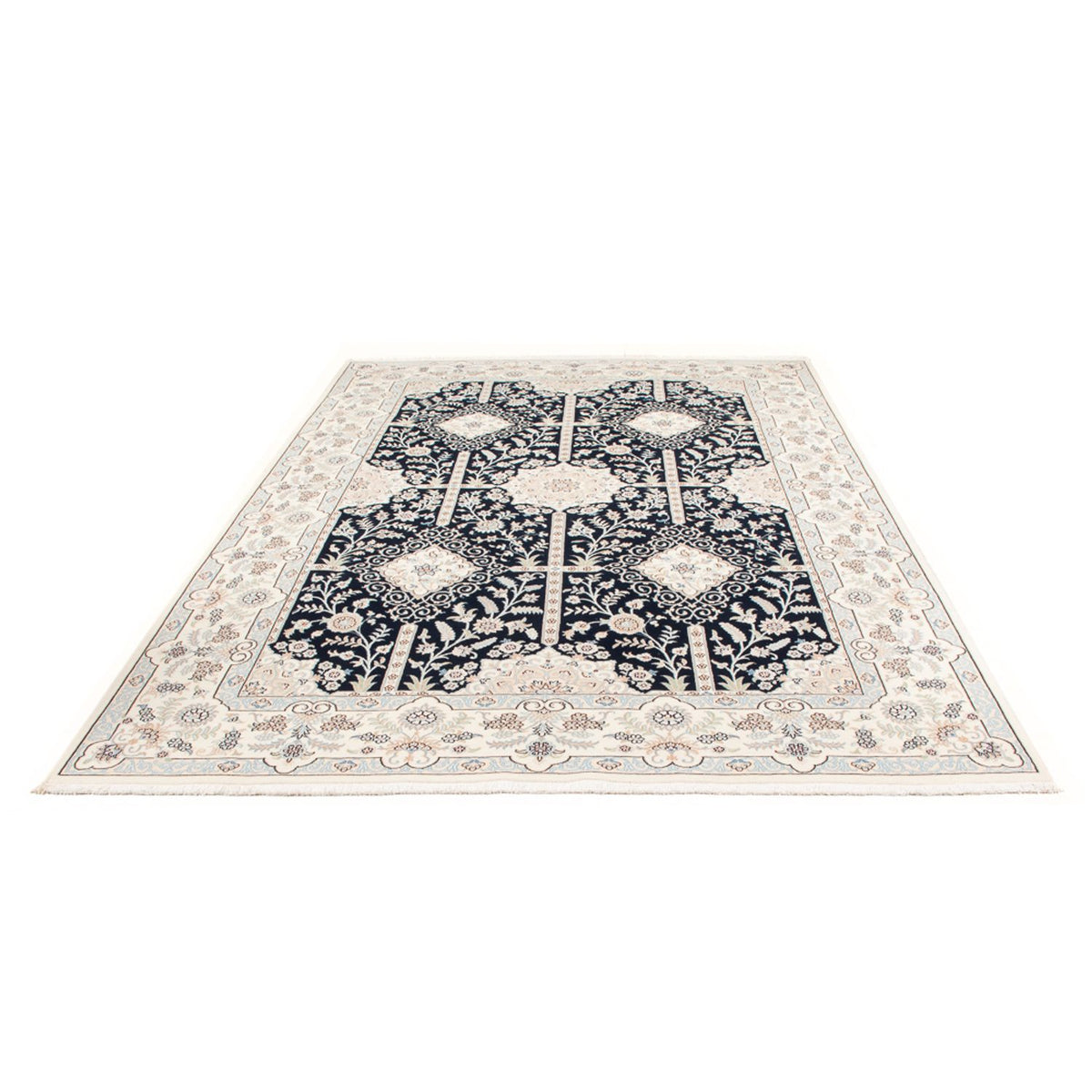 Tappeto Persero - Nain - Premio - 295 x 200 cm - blu scuro