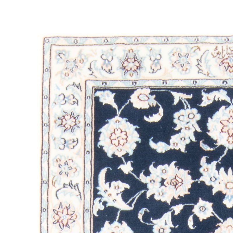 Tappeto corsia Tappeto Persero - Nain - Reale - 198 x 81 cm - blu scuro