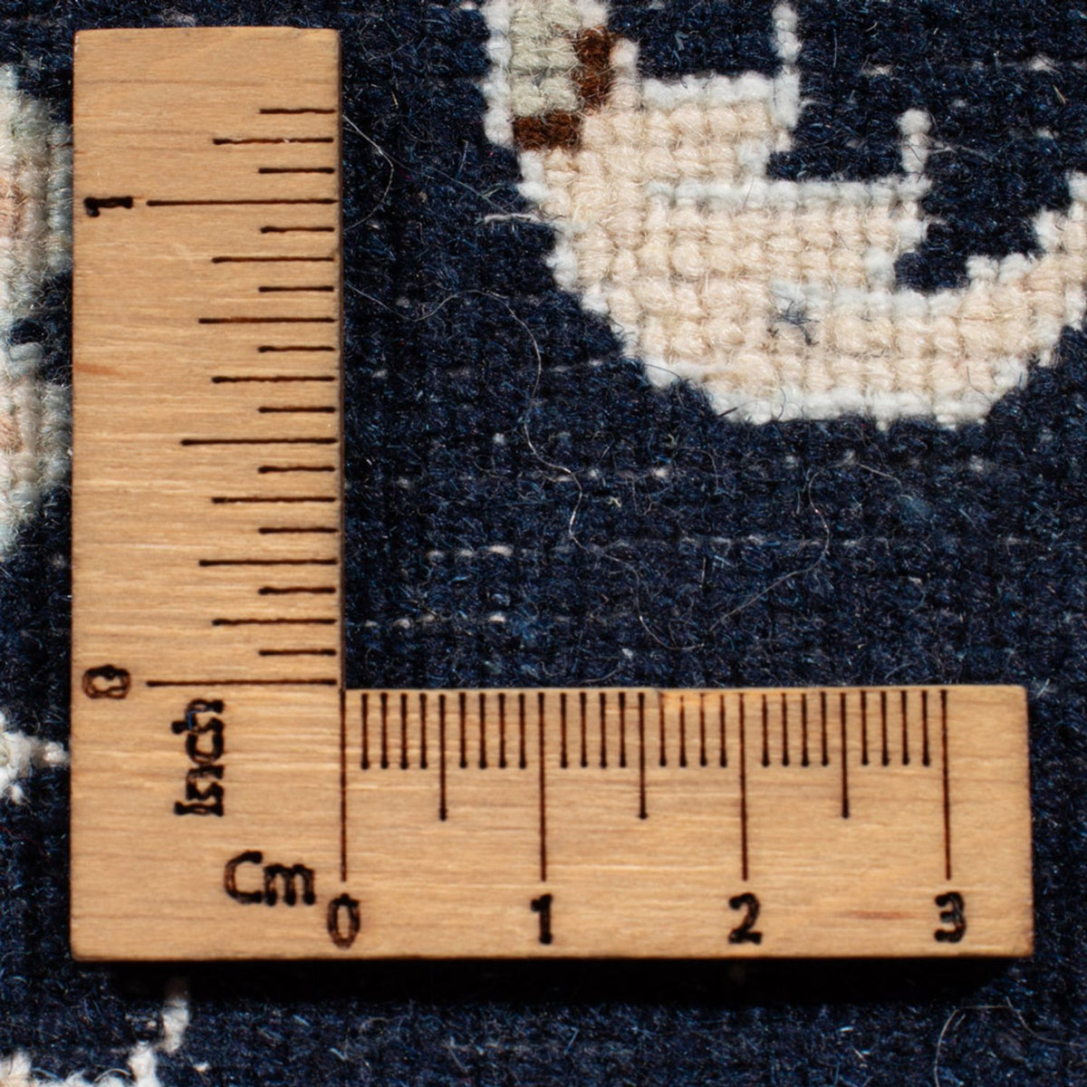 Tappeto corsia Tappeto Persero - Nain - Reale - 197 x 80 cm - blu scuro