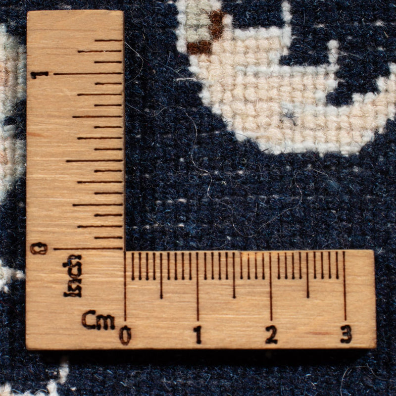 Tappeto corsia Tappeto Persero - Nain - Reale - 197 x 80 cm - blu scuro