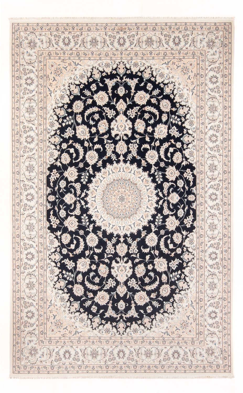 Tappeto Persero - Nain - Premio - 298 x 197 cm - blu scuro