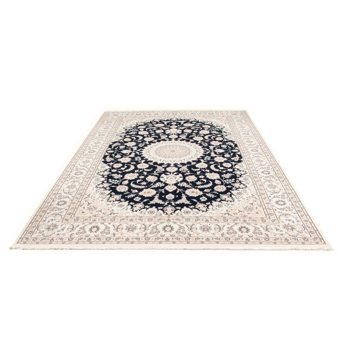 Tappeto Persero - Nain - Premio - 298 x 197 cm - blu scuro