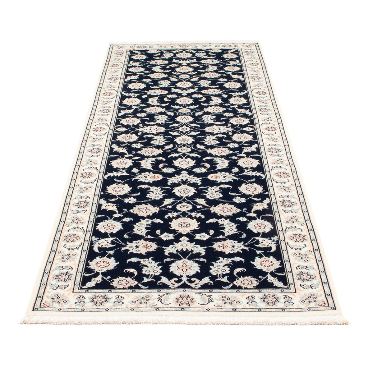 Tappeto corsia Tappeto Persero - Nain - Premio - 250 x 81 cm - blu scuro