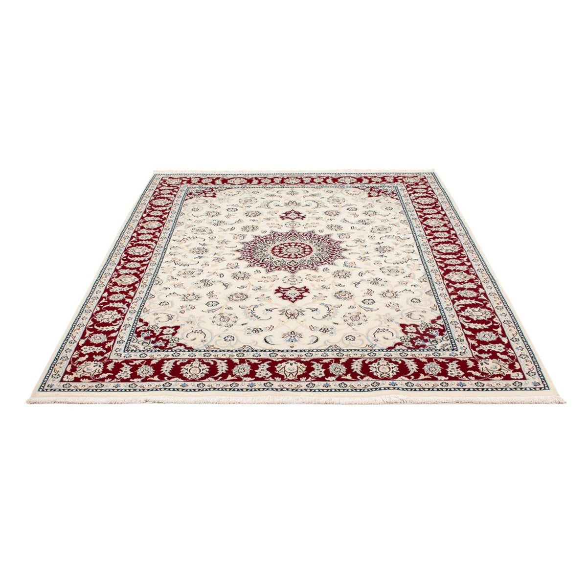 Tappeto Persero - Nain - Premio - 193 x 150 cm - crema